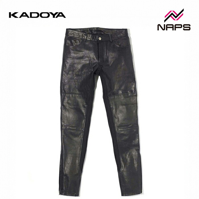 KADOYA カドヤ 2277 LIGHT レザーパンツ レディース ブラック