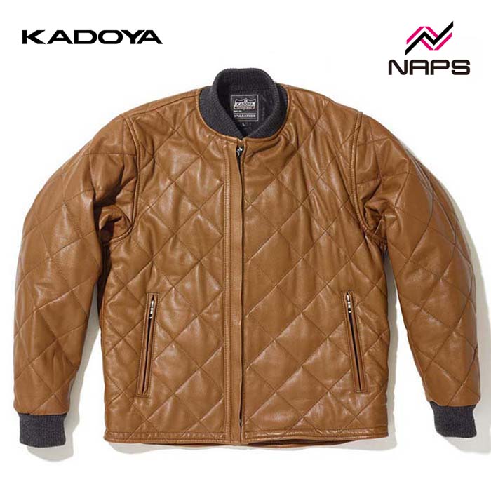 楽天市場】KADOYA(カドヤ) K'S LEATHER SB9 キルティング レザー