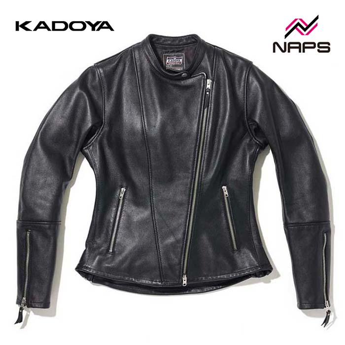 KADOYAレザーライダースジャケットレディースカドヤLW 革ジャン ダブル レザージャケット｜カドヤ公式オンライン