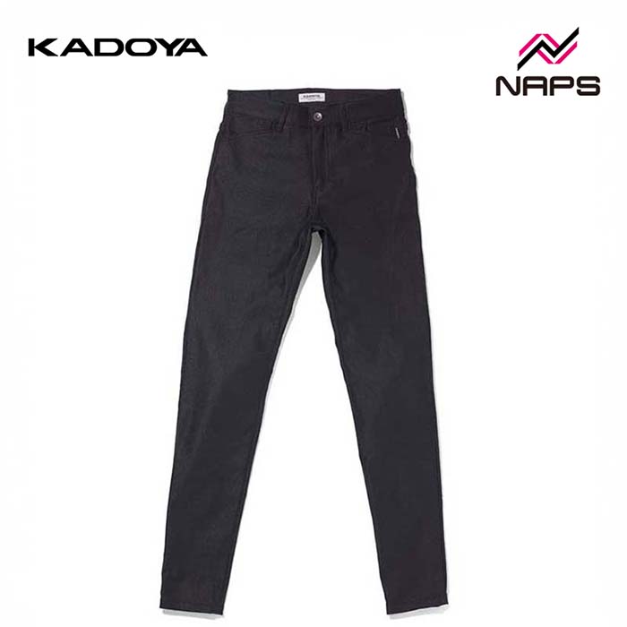 KADOYA カドヤ 6270 CORSA SLIM-5P Lady ストレッチデニム ブラック 15,675円