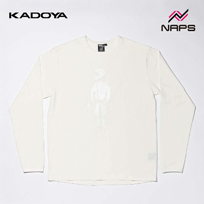 KADOYA カドヤ 7884 INVISIBLE RIDER ロングTシャツ ホワイト ALTER KEIS アルタケイス