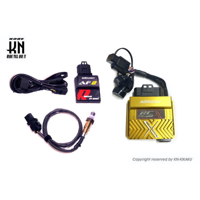 KN企画 【RC SuperX コンプリートECU】+【AF2 ワイドバンドO2センサーLSU4.9付属 空燃比モジュール】Z125 PRO|ナップス店