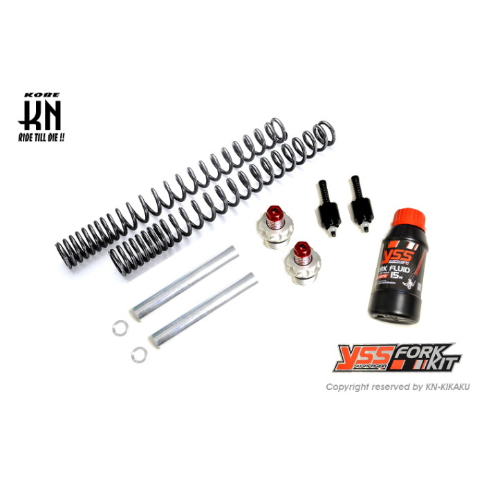 KN企画 YSS フロントフォークアップグレードキット【gSX-R150/gSX-S150】|ナップス店