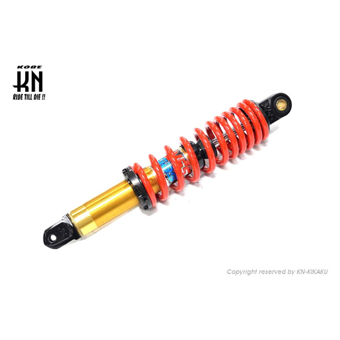 KN企画 YSS DTg-PLUS 強化リアショック 320mm 【ベンリー110】レッド｜ナップス店