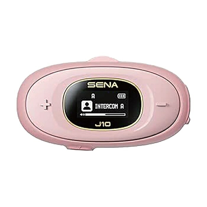 SENA セナ 日本限定 HD スピーカー付き 4-WAY Bluetooth インターコム システム J10 ピンク