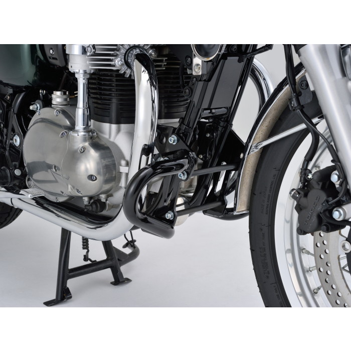 DAYTONA デイトナ パイプエンジンガード W800/STREET/CAFE、W650 グロスブラック