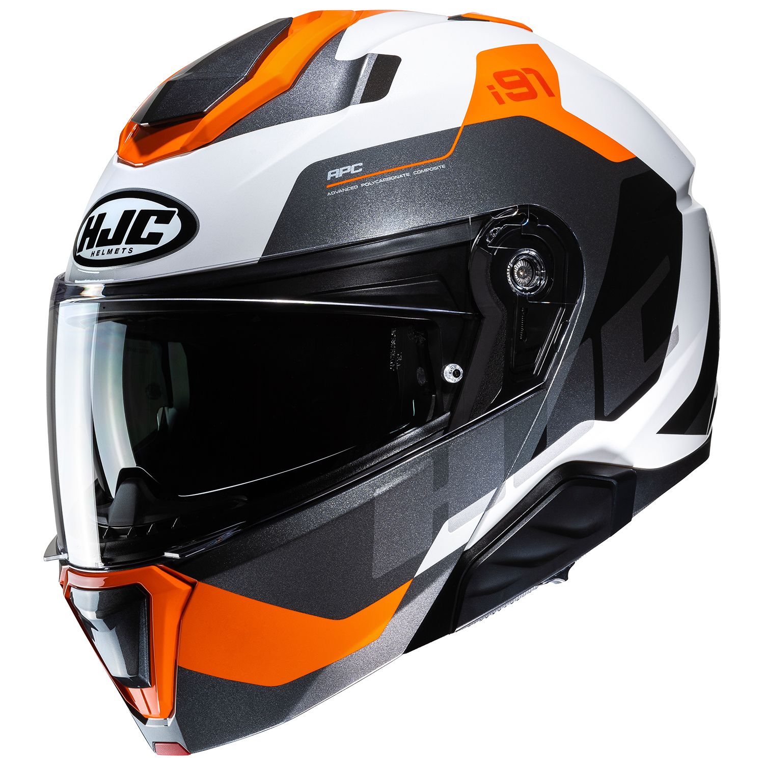 HJC HJH272 i91 カースト オレンジ システムヘルメット エイチジェーシー S M L XL ORANGE(MC7) ヘルメット バイク オートバイ 用品 メンズ レディース 男性 女性 かっこいい おしゃれ メーカー ブランド 人気 おすすめ