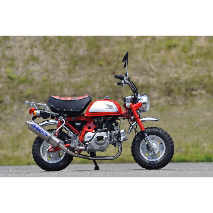 OVER Racing オーバーレーシング ステンチタン フルエキゾーストマフラー MONKEY(FI) オーヴァーレーシング
