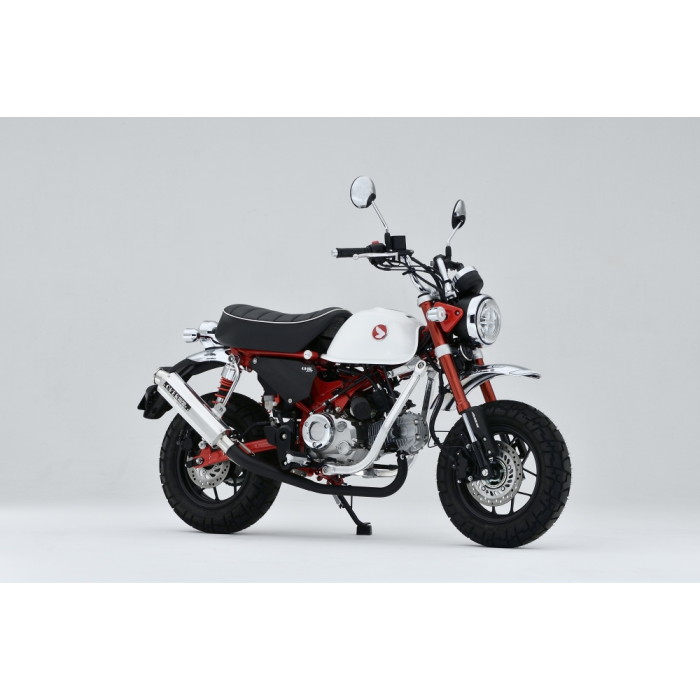 OVER Racing オーバーレーシング SESMIC-Mini ブラック フルエキゾーストマフラー MONKEY125(21-23)/(24-) オーヴァーレーシング