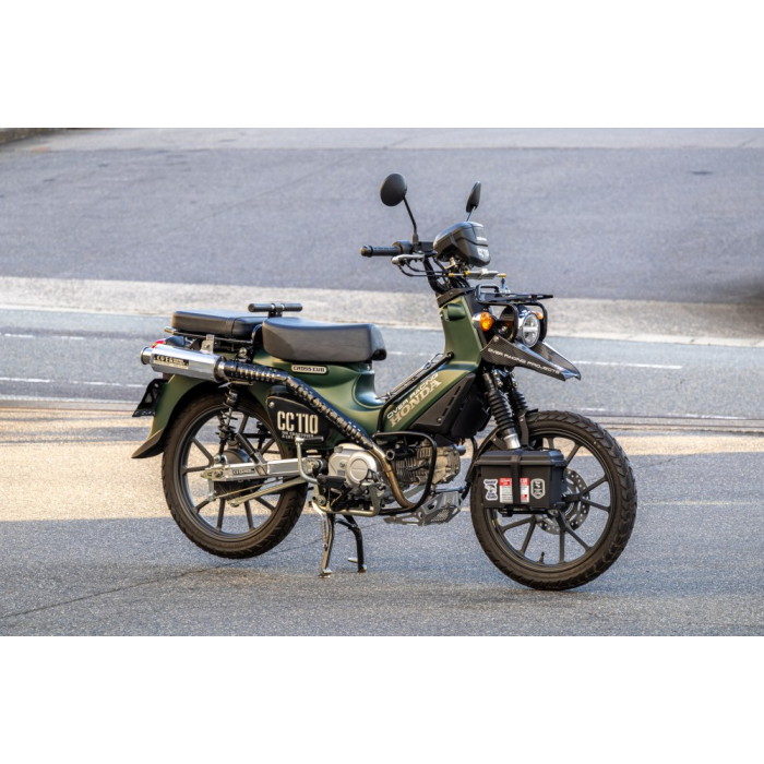 OVER Racing オーバーレーシング SESMIC-Mini UP フルエキゾーストマフラー クロスカブ110(22-) オーヴァーレーシング