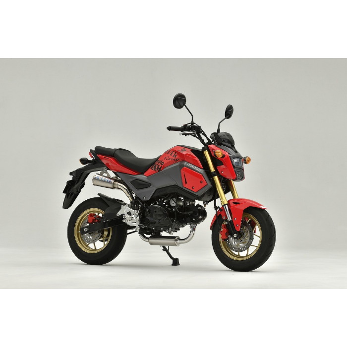 OVER Racing オーバーレーシング GP-PERFORMANCE RS ツインアップ フルエキゾーストマフラー GROM(16)(17-20) オーヴァーレーシング
