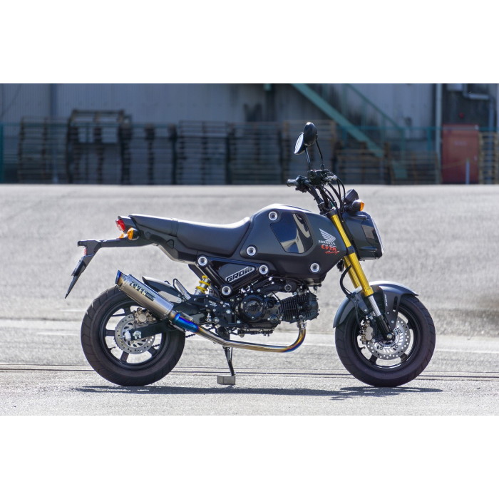 OVER Racing オーバーレーシング GP-PERFORMANCE フルエキゾーストマフラー (フルチタン) GROM(21-22) オーヴァーレーシング