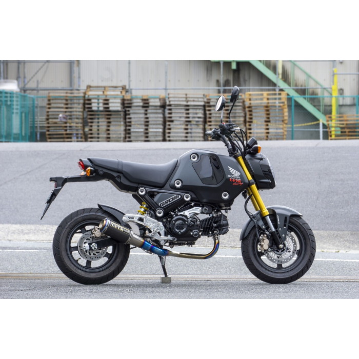 OVER Racing オーバーレーシング GP-PERFORMANCE XL フルエキゾーストマフラー (フルチタン) GROM(21-22) オーヴァーレーシング｜ナップス店