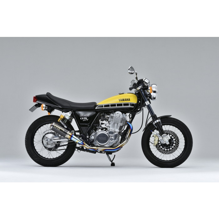 OVER Racing オーバーレーシング GP-PERFORMANCE XL チタンコンプリート フルエキゾーストマフラー SR400(FI) オーヴァーレーシング