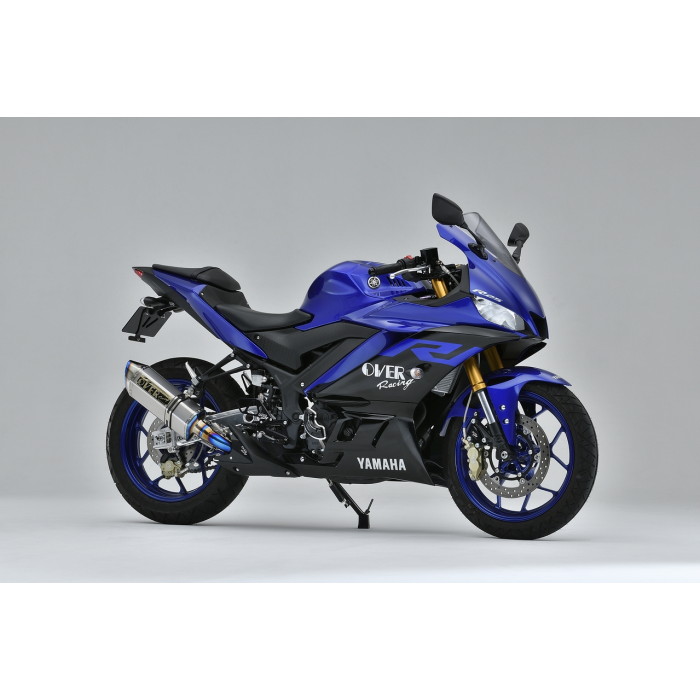 OVER Racing オーバーレーシング TT-Formula RS スリップオンマフラー (フルチタン) YZF-R25(19-) オーヴァーレーシング