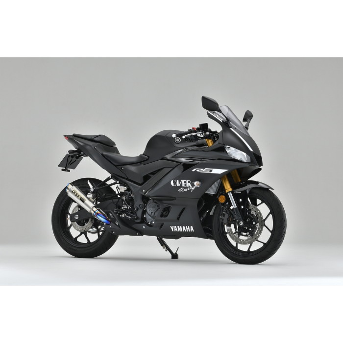 OVER Racing オーバーレーシング GP-PERFORMANCE RS スリップオンマフラー (フルチタン) YZF-R3(19-) オーヴァーレーシング