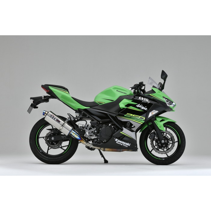 OVER Racing オーバーレーシング TT-Formula スリップオンマフラー (フルチタン) Ninja250(18) オーヴァーレーシング｜ナップス店