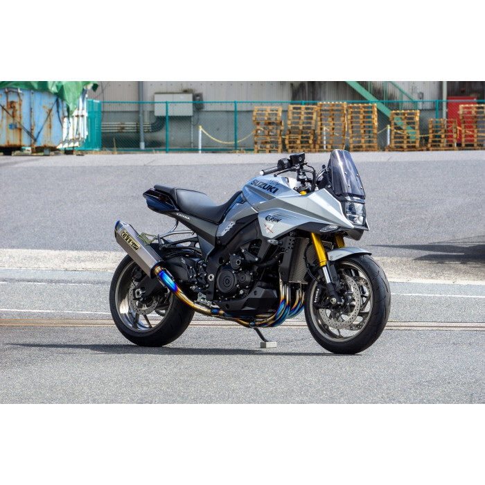 OVER Racing オーバーレーシング TT-Formula RS レーシングフルエキゾーストマフラー (フルチタン) KATANA 19- オーヴァーレーシング