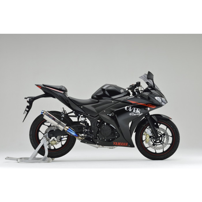 OVER Racing オーバーレーシング TT-Formula コンプリート 2-1 フルエキゾーストマフラー YZF-R25 15-17 オーヴァーレーシング｜ナップス店