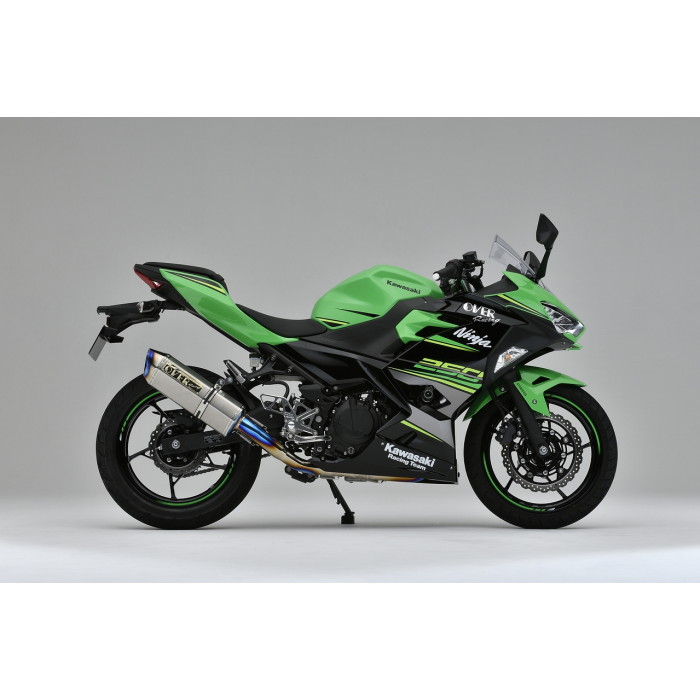 OVER Racing オーバーレーシング TT-Formula RS 2-1 フルエキゾーストマフラー (フルチタン) Ninja250(18-22) オーヴァーレーシング