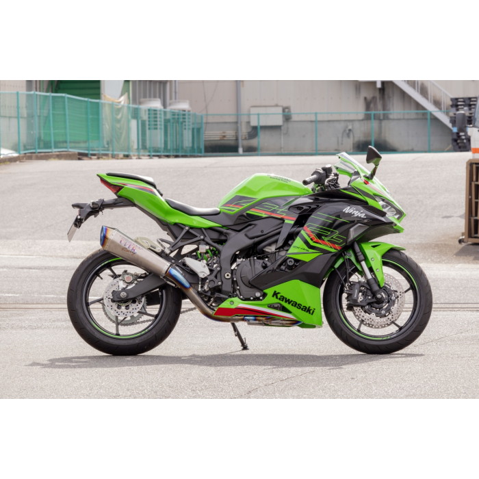 OVER Racing オーバーレーシング TT-Formula RS+PRO 4-2-1 フルエキゾーストマフラー (フルチタン) ZX-4R SE/4RR 23- オーヴァーレーシング