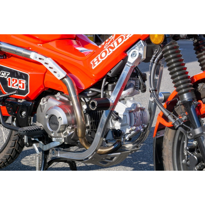 OVER Racing オーバーレーシング ダウンチューブ シルバー CT125(20-22)(23-) オーヴァーレーシング|ナップス店