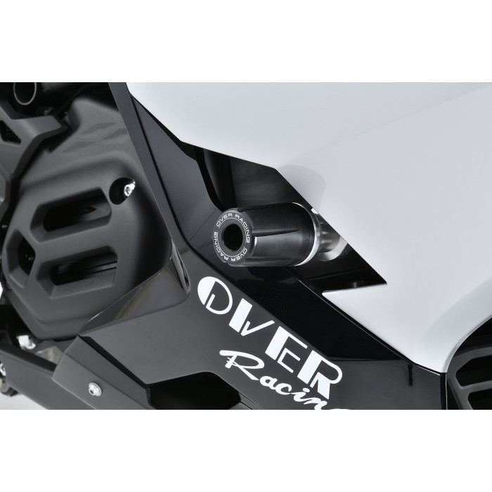 OVER Racing オーバーレーシング フレームスライダー シルバー Ninja e-1 24- オーヴァーレーシング