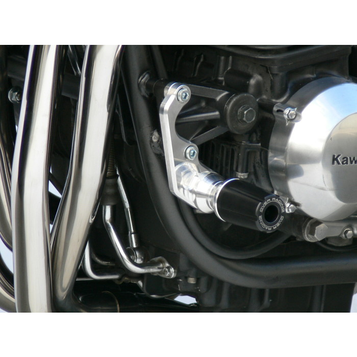 OVER Racing オーバーレーシング エンジンスライダー ブラック Zephyr1100 オーヴァーレーシング