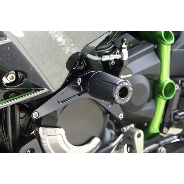 OVER Racing オーバーレーシング レーシングスライダー ブラック Ninja H2 15 オーヴァーレーシング