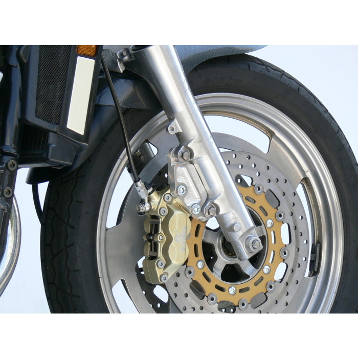 OVER Racing オーバーレーシング フロントキャリパーサポート ブレンボ4P/40mm用 V-MAX1200 オーヴァーレーシング