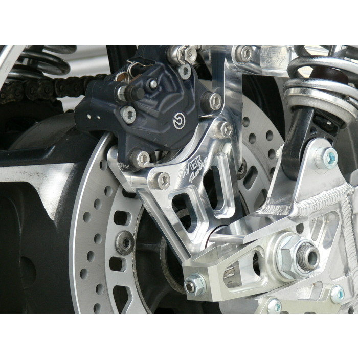OVER Racing オーバーレーシング リアキャリパーサポート ブレンボ2P/カニ用 ZEPHYR1100 オーヴァーレーシング