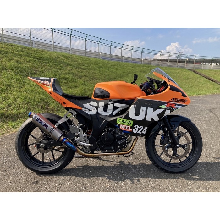 OVER Racing オーバーレーシング TT-Formula Racing フルチタン【レース専用品】フルエキゾーストマフラー GSX-R150 オーヴァーレーシング｜ナップス店