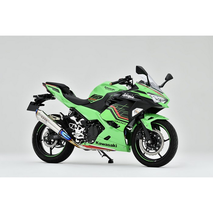 OVER Racing オーバーレーシング TT-Formula RS+PRO フルチタン 2-1 フルエキゾーストマフラー Ninja400(23-) オーヴァーレーシング|ナップス店