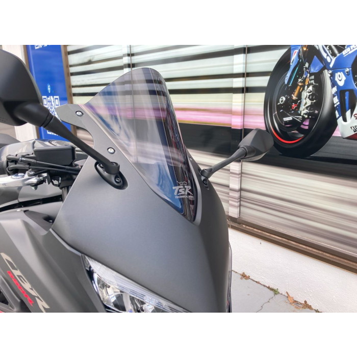 TECHNICAL SPORTS RACING テクニカルスポーツレーシング TSR スクリーン 50mmUP+20LONG スモーク CBR650R（RH03/19-)(RH17/24-)