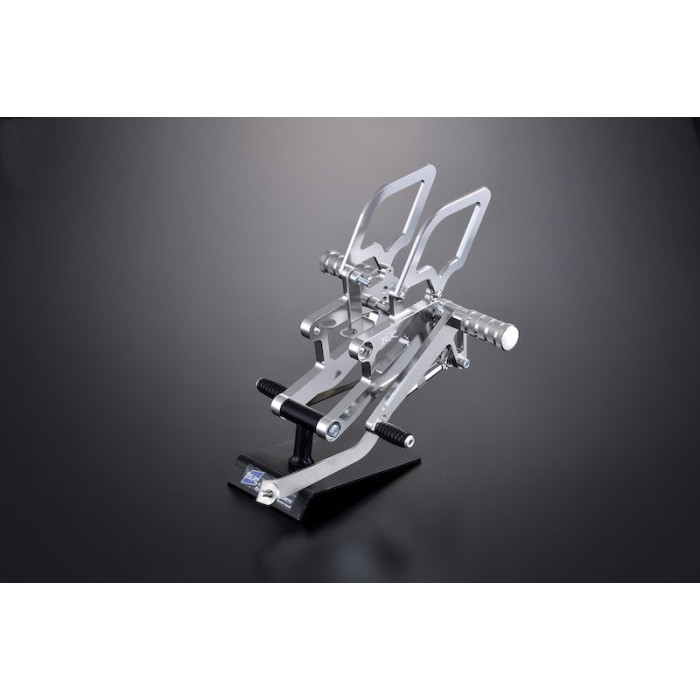 TECHNICAL SPORTS RACING テクニカルスポーツレーシング TSR ステップキット 4ポジション シルバー CBR250RR(M51/17-19)|ナップス店