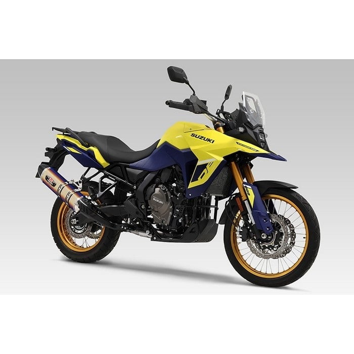 YOSHIMURA ヨシムラ R-77Jサイクロン EXPORT SPEC 政府認証 スリップオンマフラー V-STROM800 24-