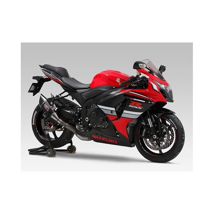 SUZUKI GSX-R600 ヨシムラR11スリップオンマフラー カーボン Slip-On R-11 サイクロン 1エンド EXPORT SPEC 政府認証