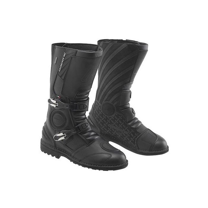 GAERNE ガエルネ 防水 G-MIDLAND GORE-TEX Gミッドランド ゴアテックス アドベンチャー オフロード 林道ツーリングブーツ ブラック｜ナップス店