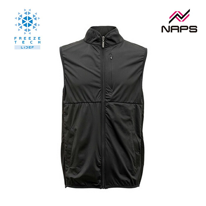 FREEZE TECH フリーズテック 充電式 氷嚢ベスト LIFE STYLE LINE L001 Black LIDEF サイズ S M L XL 2XL 氷撃 PLUS ペルチェ 電冷 10秒 冷却 マイナス 20℃ ライフスタイル ライン ブラック ひんやり 暑さ対策 バイク アウトドア リベルタ｜ナップス店
