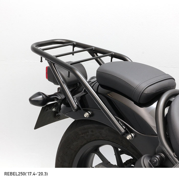 ENDURANCE エンデュランス リアキャリア ブラック レブル250('22.12～) Edition('20.3～'22.12)
