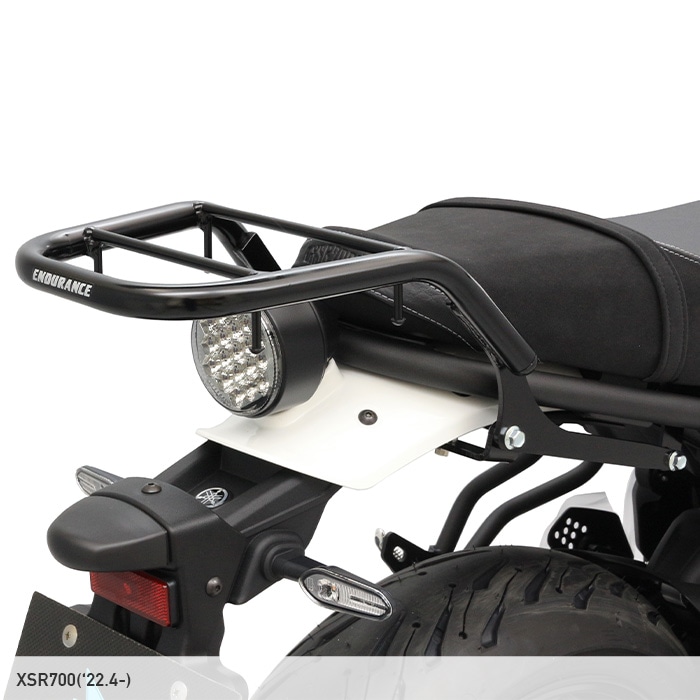 ENDURANCE エンデュランス リアキャリア ブラック XSR700('17.11～'22.4) XSR700('22.4～)｜ナップス店