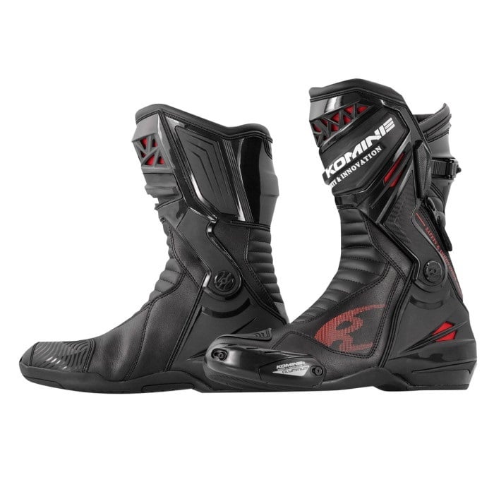 KOMINE コミネ BK-087 スプリームレーシングブーツ【Black】