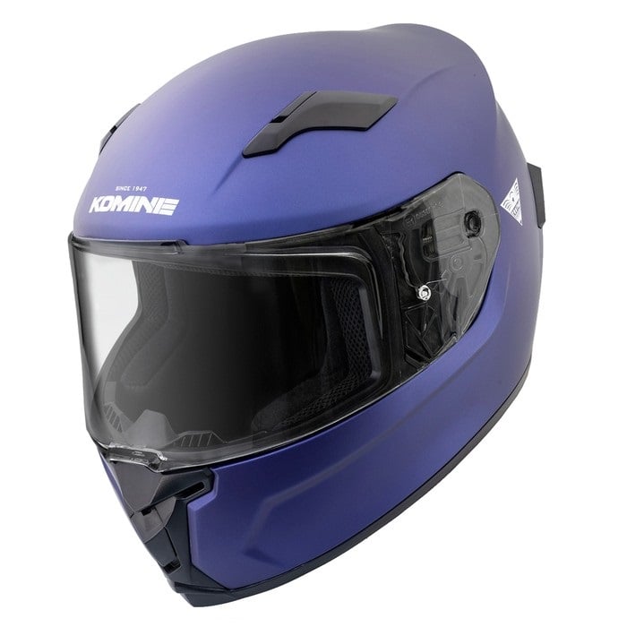 KOMINE コミネ HK-170 FL フルフェイスヘルメット【Mat Metal Blue】|ナップス店
