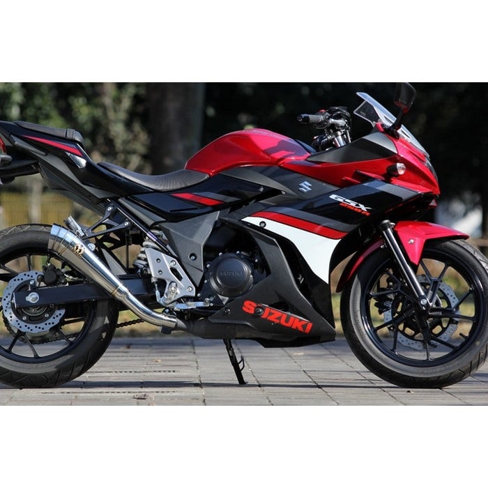 SP忠男 スペシャルパーツタダオ POWERBOX MEGAPHONE スリップオンマフラー GSX250R(2BK-DN11A)