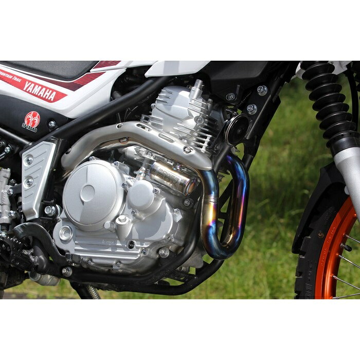 SP忠男 スペシャルパーツタダオ POWERBOX パイプ TitanBlue SEROW250 JBK-DG17J/JBK-DG16J|ナップス店