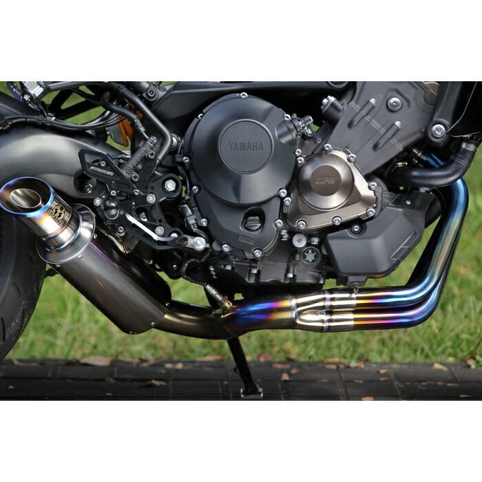 SP忠男 スペシャルパーツタダオ POWERBOX FULL フルエキゾーストマフラー &rdquo;SS&rdquo; TitanBlue MT-09 SP ABS 17-/XSR900 18-｜ナップス店