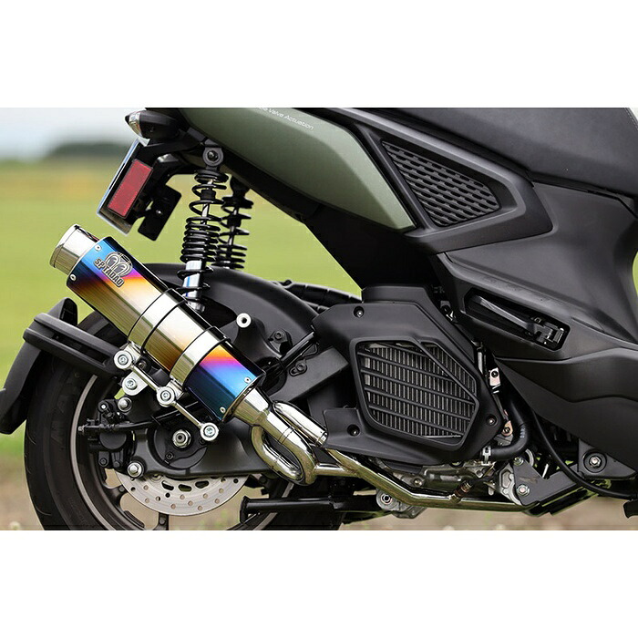 SP忠男 スペシャルパーツタダオ PURESPORT フルエキゾーストマフラー ”S” TitanBlue NMAX155/X RORCE