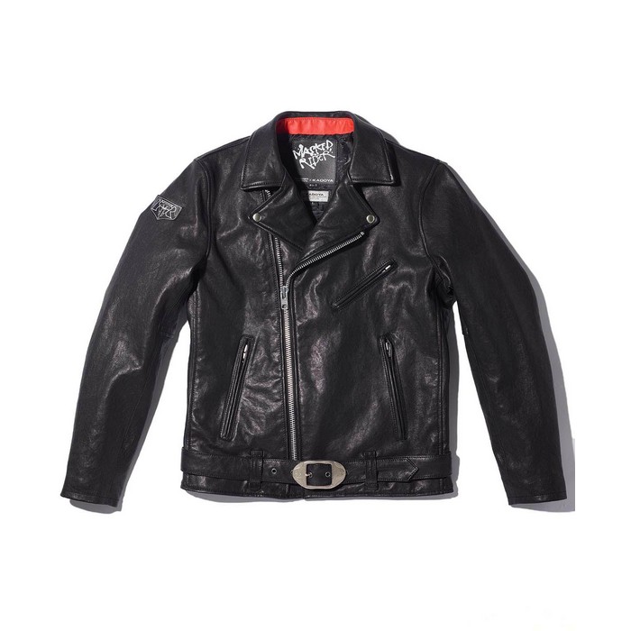 KADOYA カドヤ 1668 MASKED-R ONE JKT ライダースジャケット ブラック画像