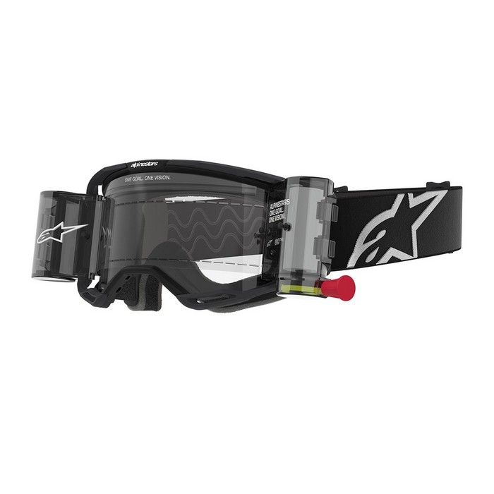 alpinestars アルパインスターズ ヴィジョン8 ロールオフゴーグル コープ ブラック｜ナップス店