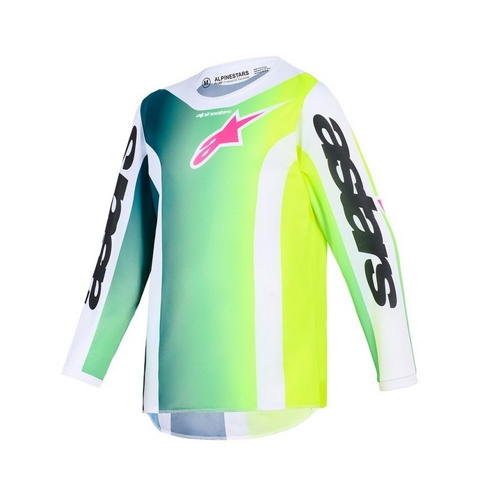 alpinestars アルパインスターズ ユース フルードジャージ ポータル グリーン/ホワイト/ブラック